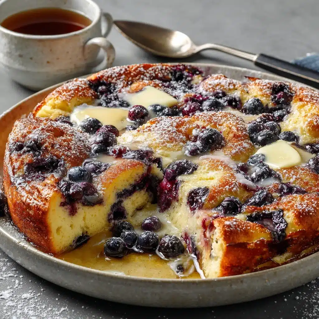 Blueberry Buttermilk Pancake Casserole 4 Blueberry Buttermilk Pancake Casserole