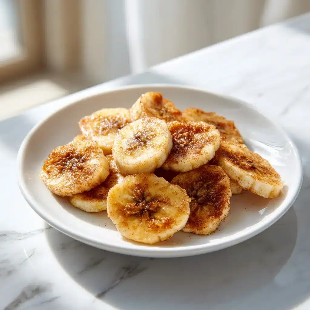 Cinnamon-Sugar Air Fryer Banana Chips