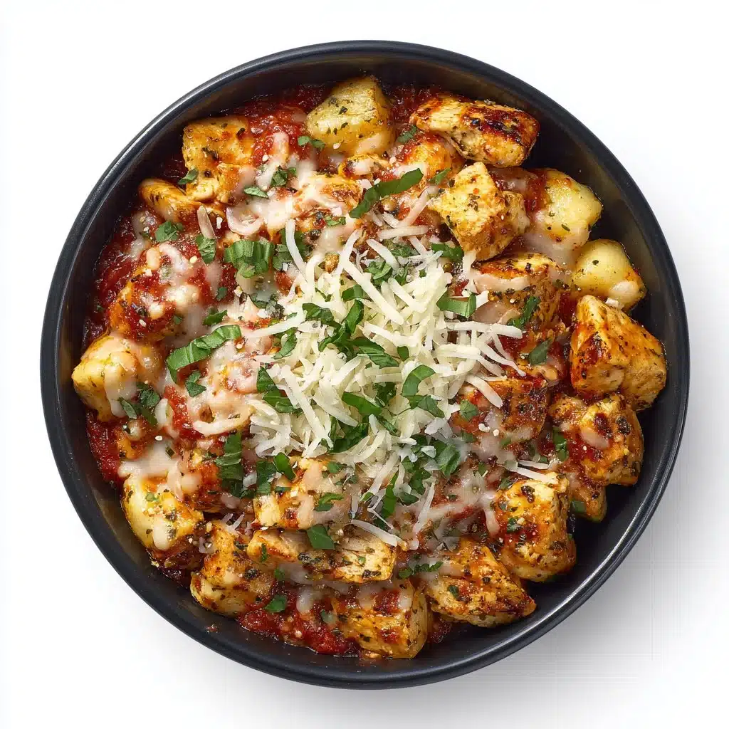 Cottage Cheese Chicken Parmesan Bowl