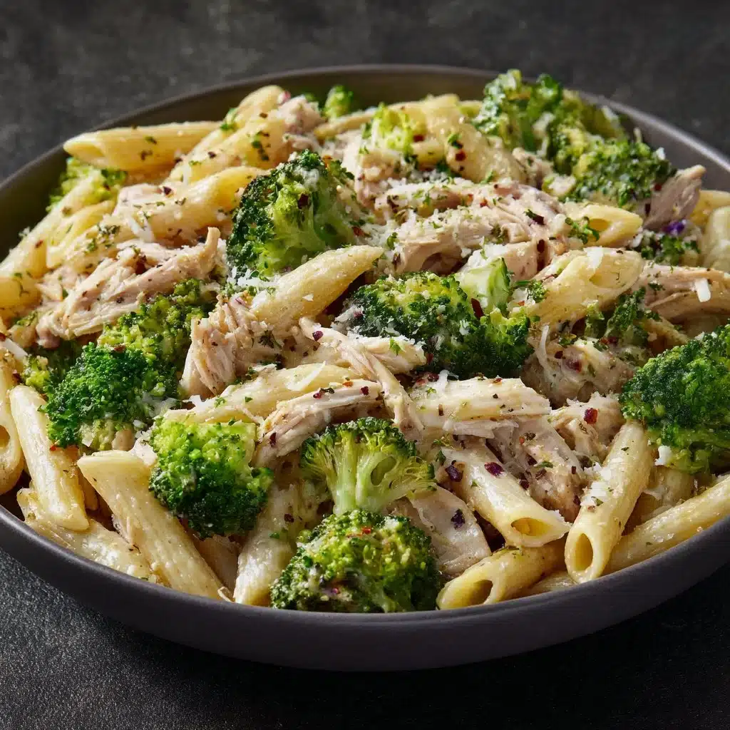 Creamy Rotisserie Chicken Broccoli Pasta That's Easy and Delicious 4 Creamy Rotisserie Chicken Broccoli Pasta