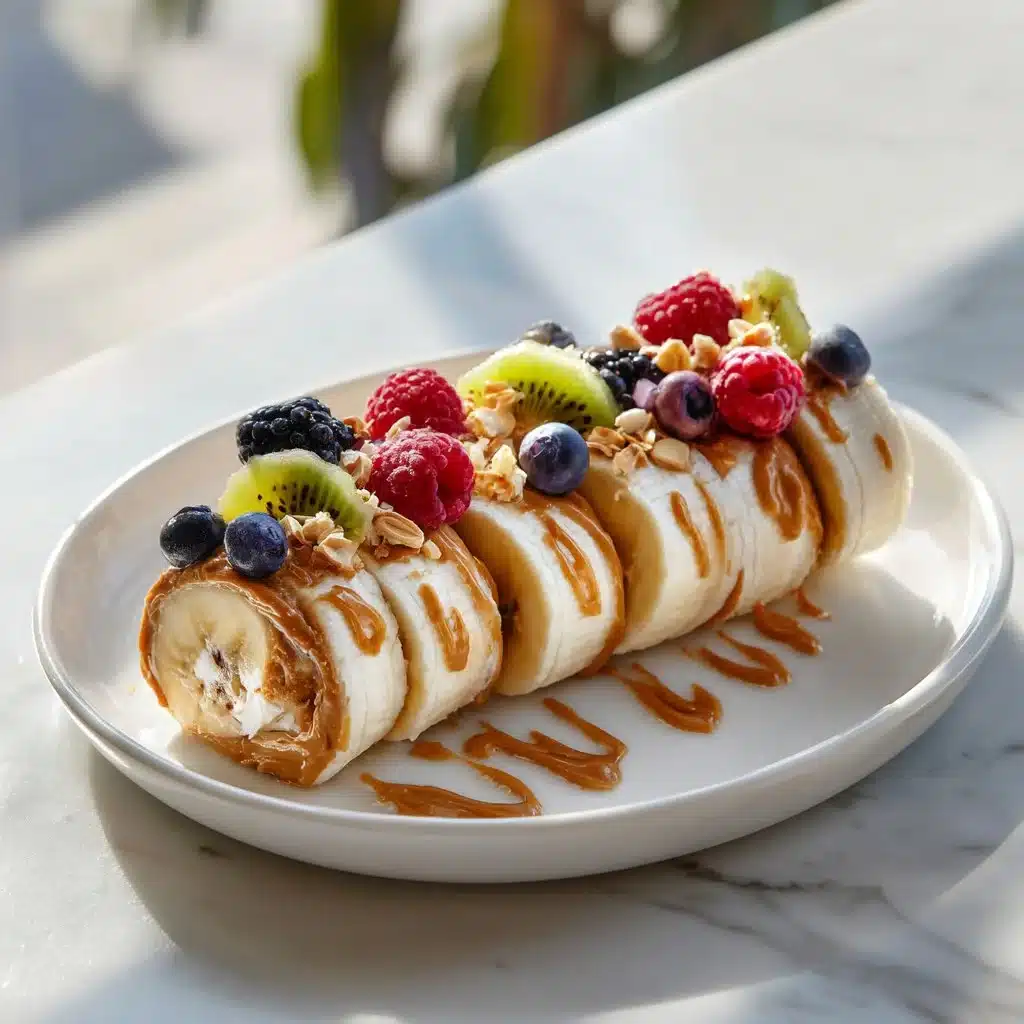 Delightful Banana Sushi Rolls