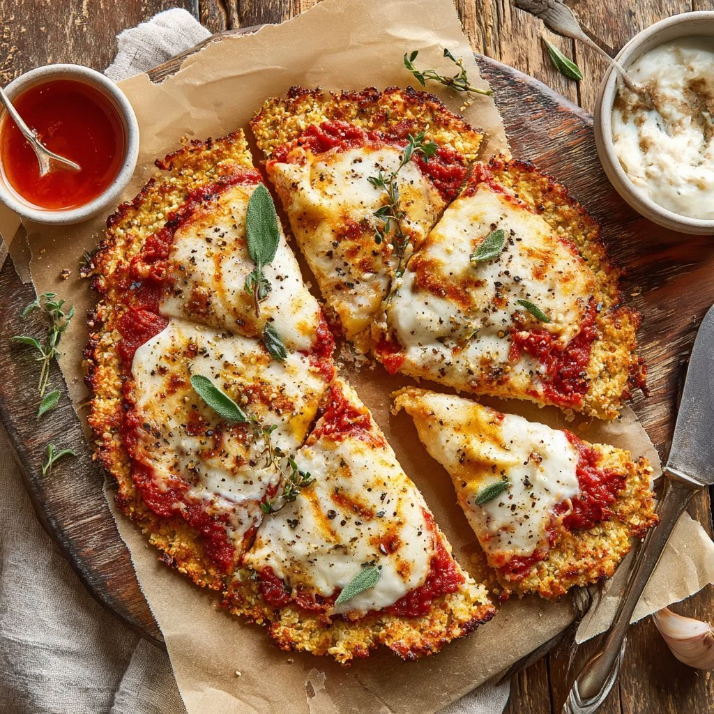 Delightfully Simple Cottage Cheese Pizza Crust