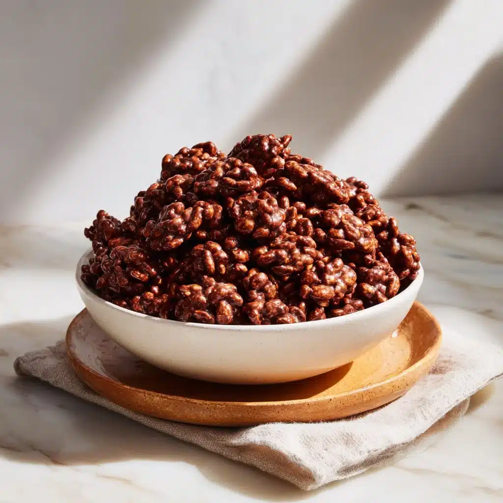 Healthy Crispy Chocolate Puffed Rice Cereal Recipe