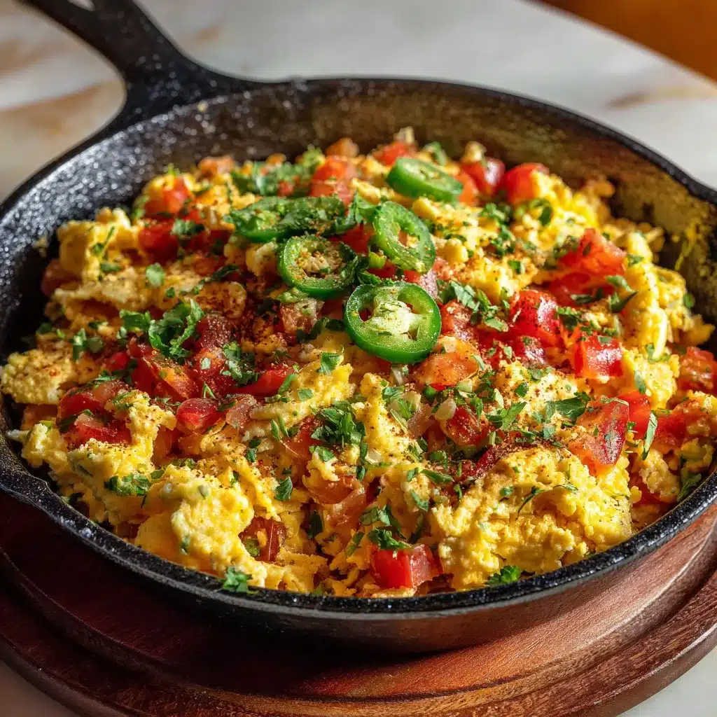Delicious Migas: A Tex-Mex Scrambled Egg Delight 3 Plate of Migas featuring scrambled eggs and crispy tortillas for a delicious meal