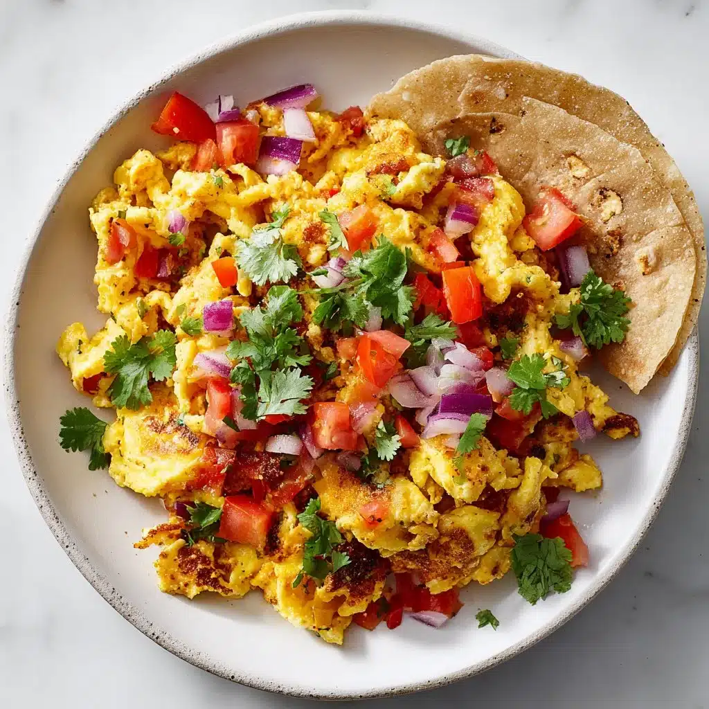 Delicious Migas: A Tex-Mex Scrambled Egg Delight 4 Migas (Scrambled Eggs with Crispy Tortillas)