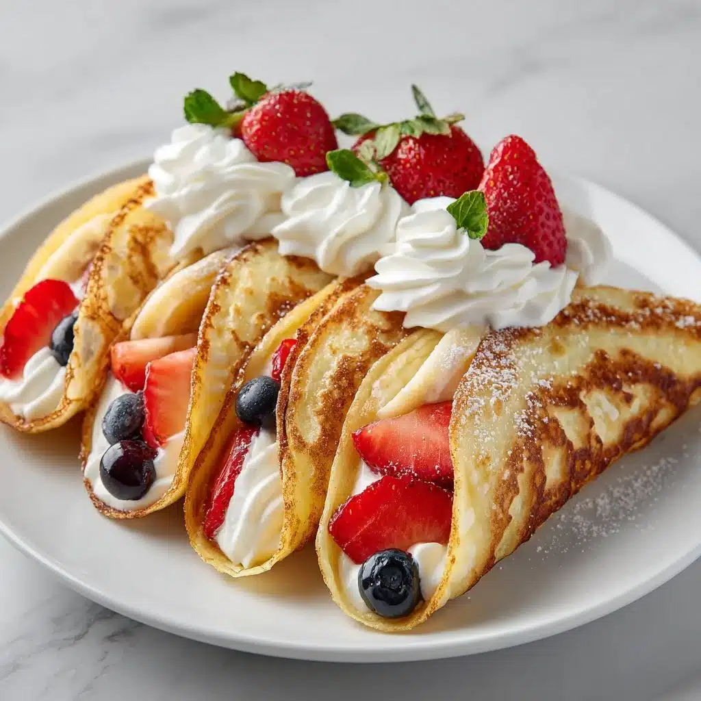 Whimsical Pancake Tacos: A Fun Twist on Breakfast Delights 4 Pancake Tacos