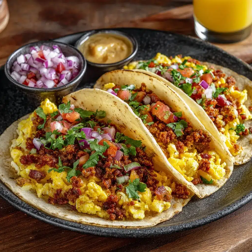 Simple Blackstone Breakfast Tacos