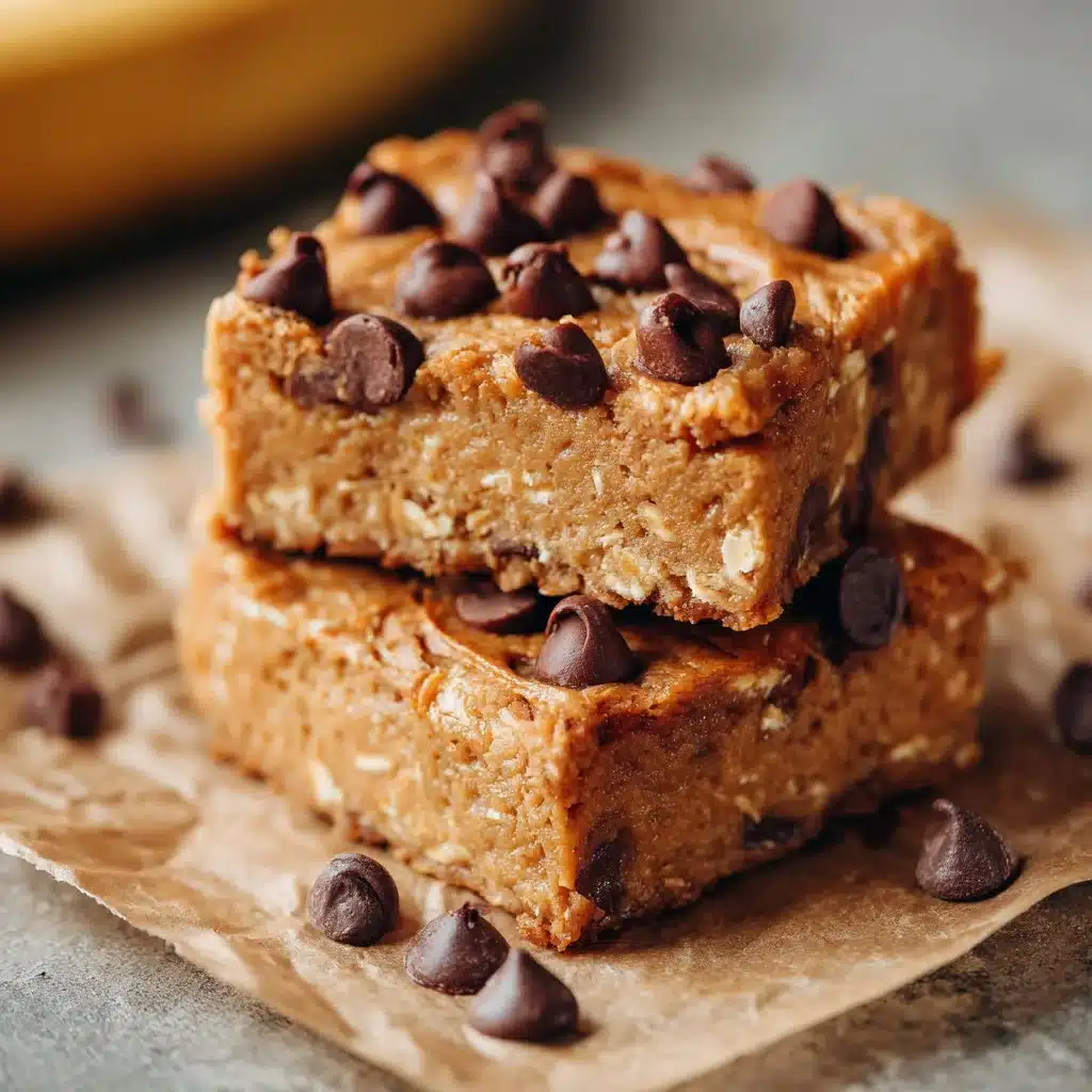 Irresistible 4 Ingredient Peanut Butter Banana Bars Recipe 4 4 Ingredient Peanut Butter Banana Bars