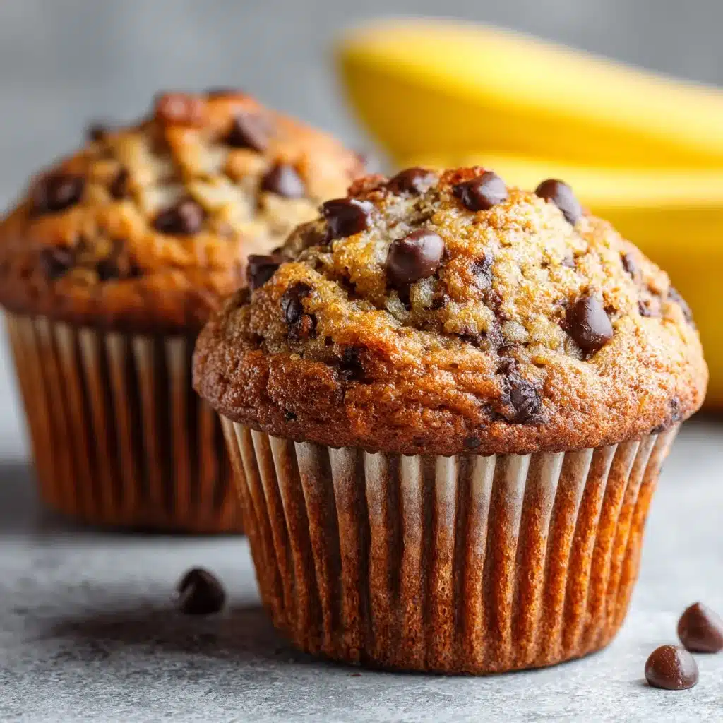 Banana Chocolate Chip Muffins
