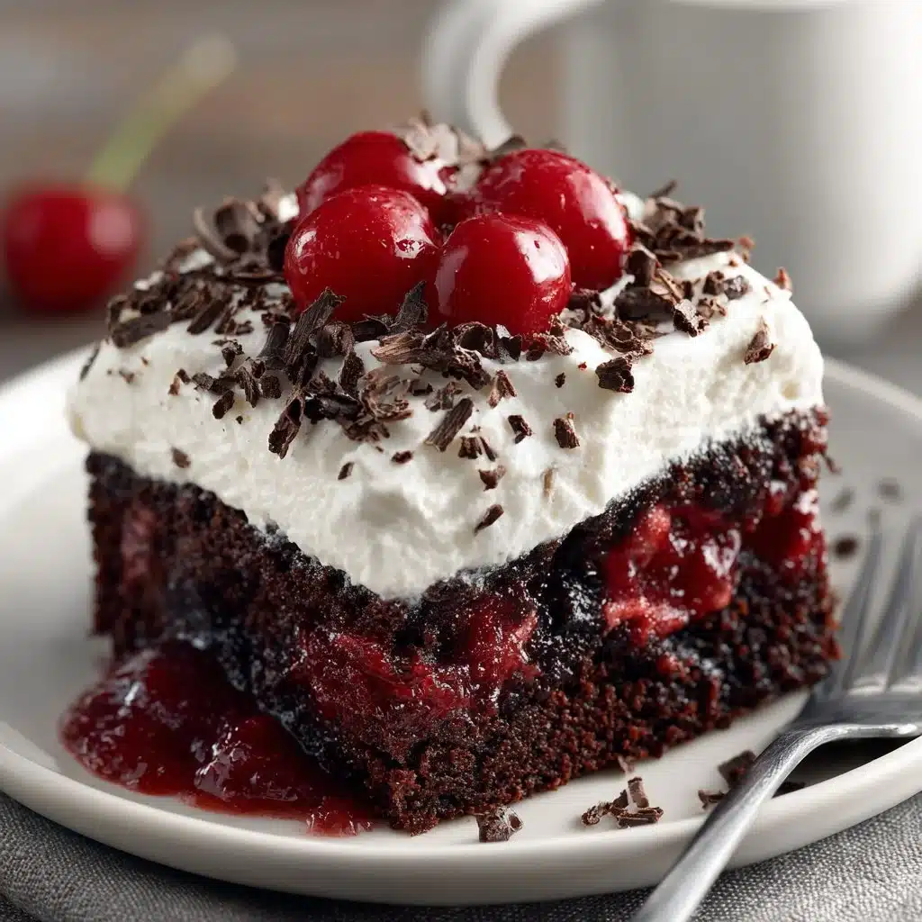 Black Forest Poke Cake – The Best Easy Chocolate Cherry Dessert (2025)