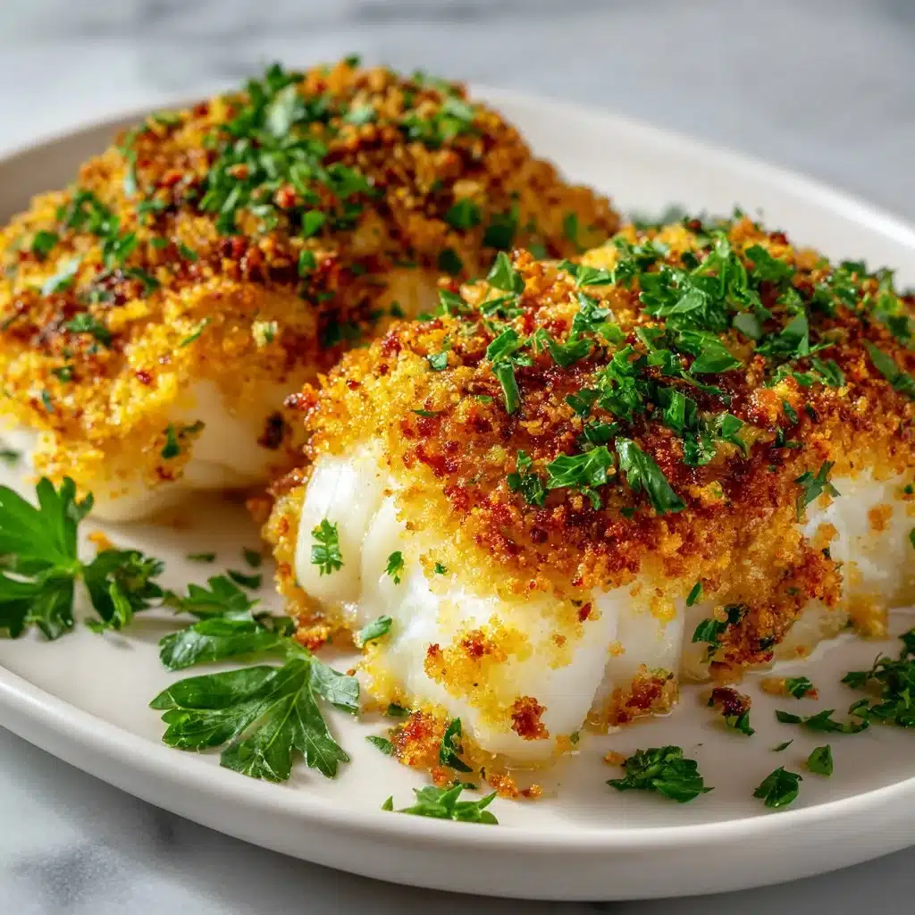 Boston Baked Cod: A Simple and Flavorful Recipe 3 Delicious Boston Baked Cod served with herbs and lemon on a plate