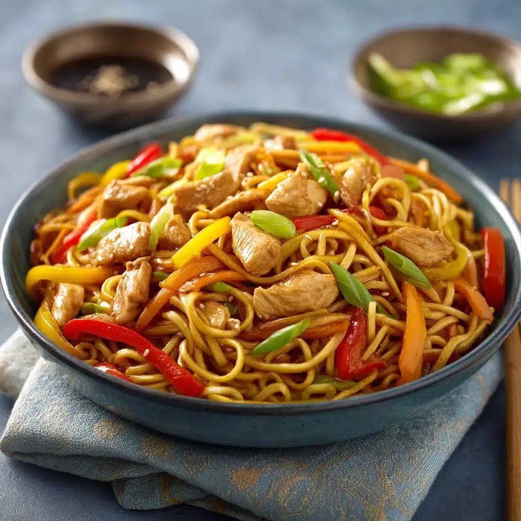Savory Chicken Lo Mein Recipe: A Quick and Tasty Delight 4 Chicken Lo Mein Recipe