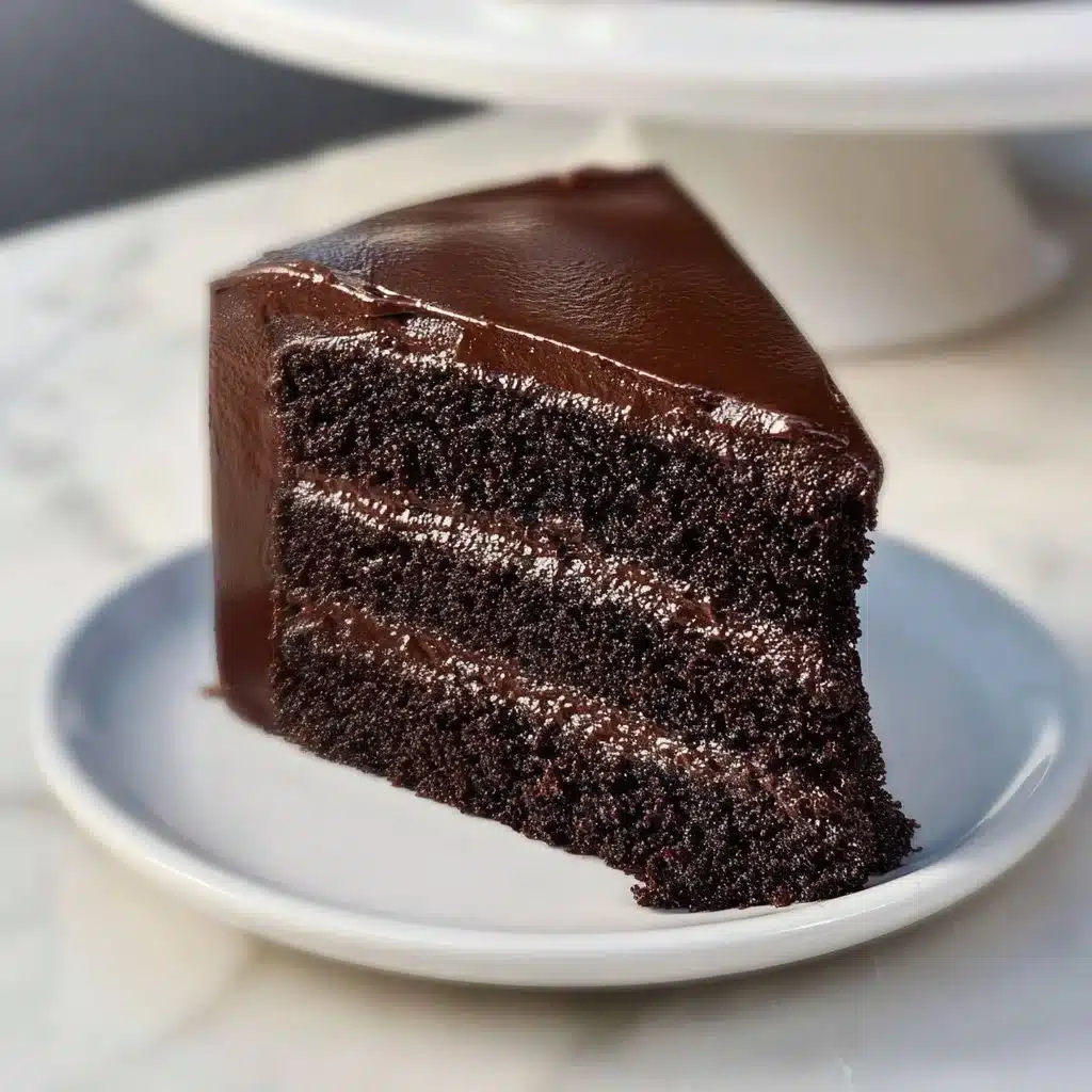 Indulge in Bliss with This Chocolate Fudge Cake Recipe 4 Chocolate Fudge Cake