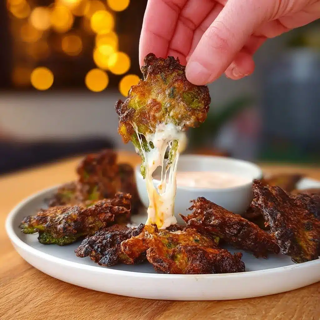 Crispy Smashed Broccoli Chips: A Healthy Snack Delight 3 Crispy smashed broccoli chips served as a healthy snack option