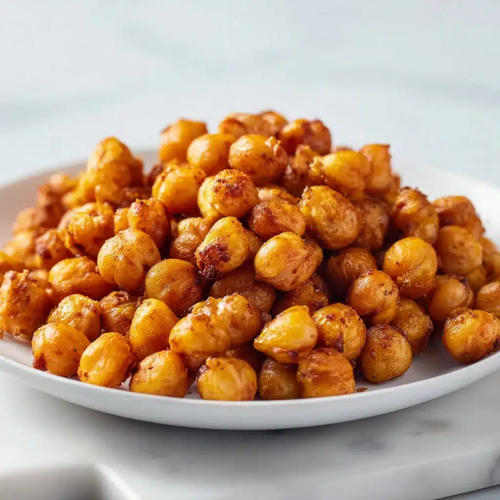 Crunchy Roasted BBQ Snack Recipe Everyone Will Love 3 Crunchy roasted BBQ snack in a bowl, perfect for any gathering or snack time.