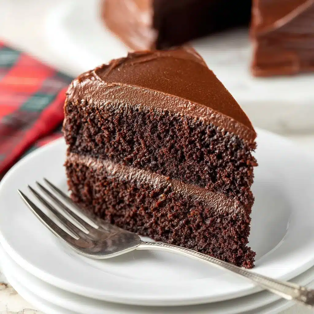Decadent Homemade Chocolate Cake 4 Decadent Homemade Chocolate Cake