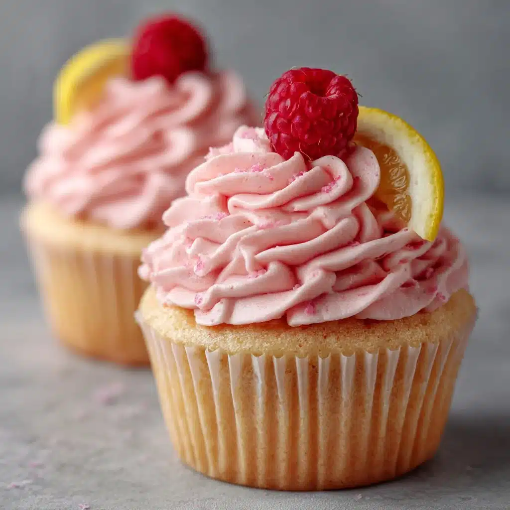 Delightful Lemon Cupcakes with Raspberry Buttercream Frosting 4 Delightful Lemon Cupcakes with Raspberry Buttercream Frosting