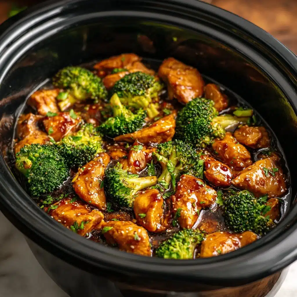 Savor the Flavor: Easy Dump and Go Crockpot Teriyaki Chicken 3 Crockpot teriyaki chicken cooked with vegetables and savory sauce