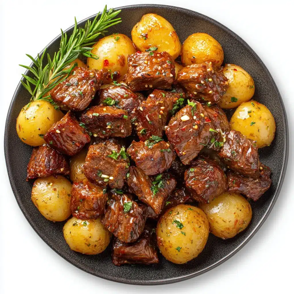 Garlic Butter Beef Bites with Potatoes: The Cozy Comfort Dish 4 Garlic Butter Beef Bites with Potatoes
