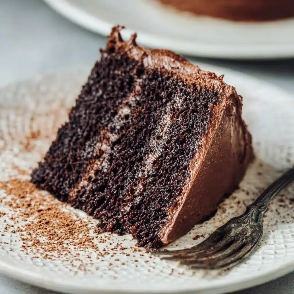 Indulge Yourself with the Best Hershey Chocolate Cake Recipe 3 Delicious Hershey chocolate cake topped with chocolate frosting and sprinkles.