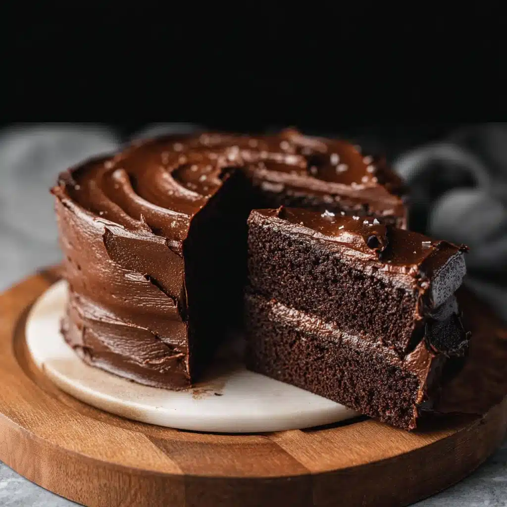 Irresistibly Rich Mini Chocolate Cake Recipe 3 Irresistibly rich small chocolate cake, perfect for dessert lovers.