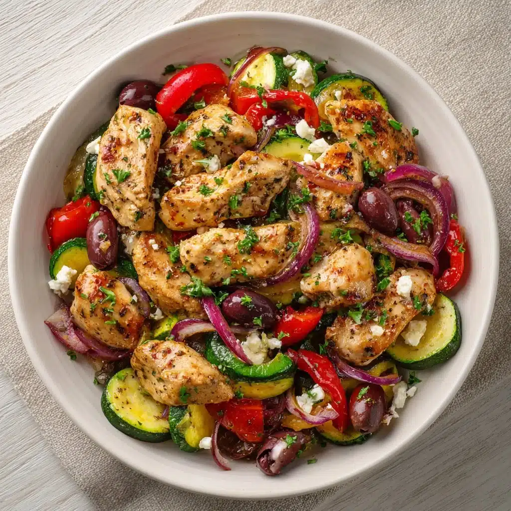 Mediterranean Chicken Stir Fry Recipe