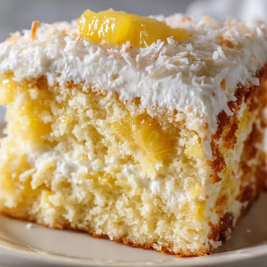 Pineapple Coconut Dream Cake