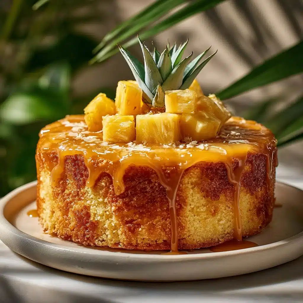 Pineapple Heaven Cake: A Tropical Delight for Every Occasion 3 Delicious Pineapple Heaven Cake served with fresh pineapple slices