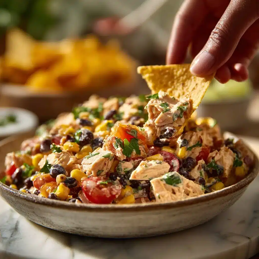 Delicious Southwestern Chicken Salad: A Flavorful Twist 3 Delicious Southwestern chicken salad with fresh vegetables and grilled chicken