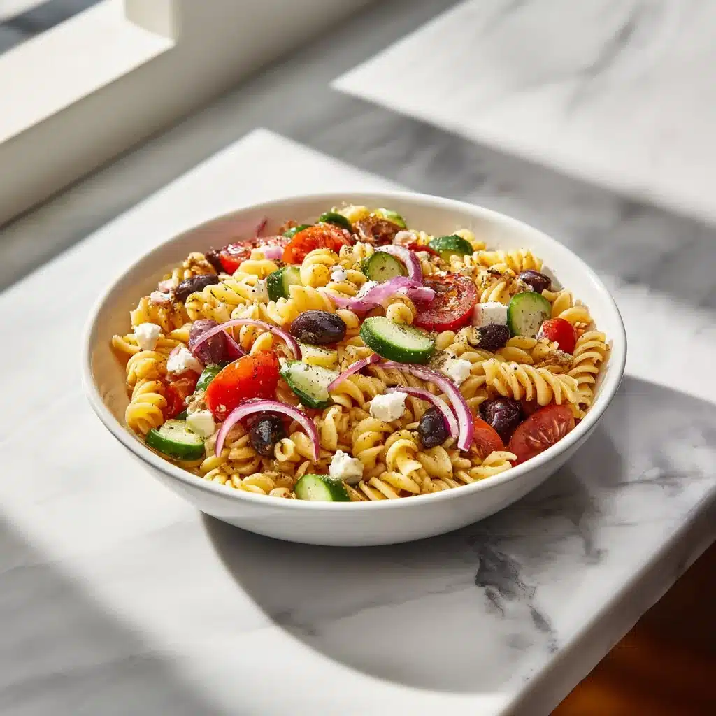 The Best Pasta Salad with Italian Dressing