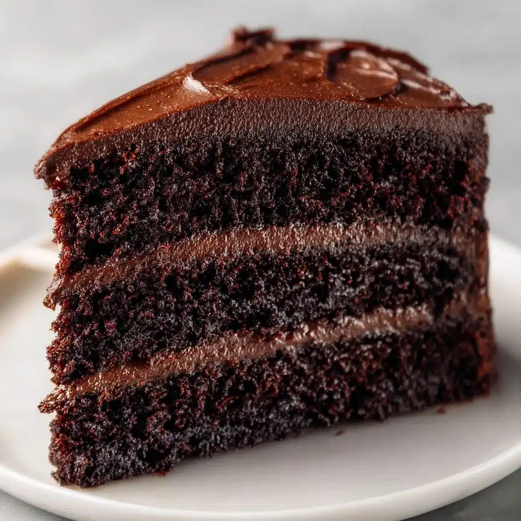 Ultimate Decadent Gluten-Free Chocolate Cake 3 Ultimate Decadent Gluten-Free Chocolate Cake with rich chocolate frosting