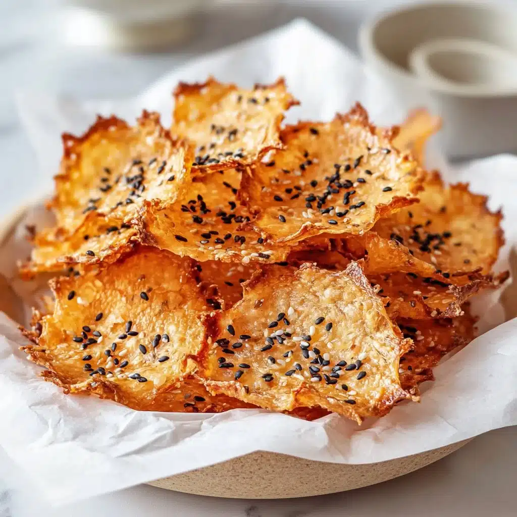Keto cottage cheese chips recipe with one simple ingredient for healthy snacking