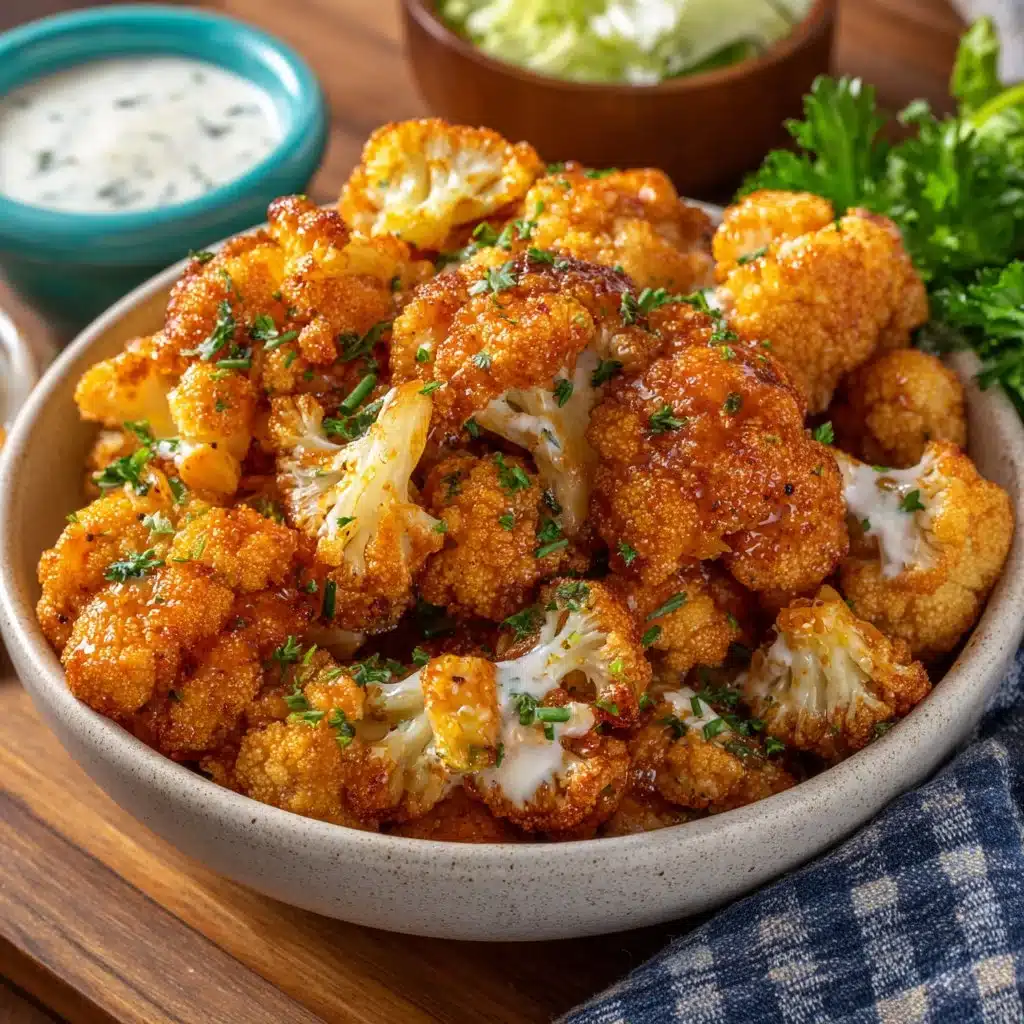 Air Fryer Buffalo Cauliflower Recipe