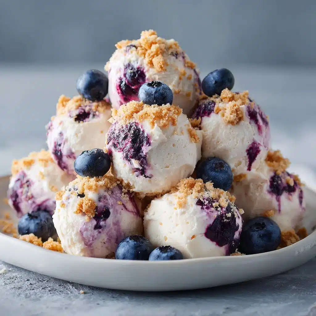 Blueberry Cheesecake Protein Bites