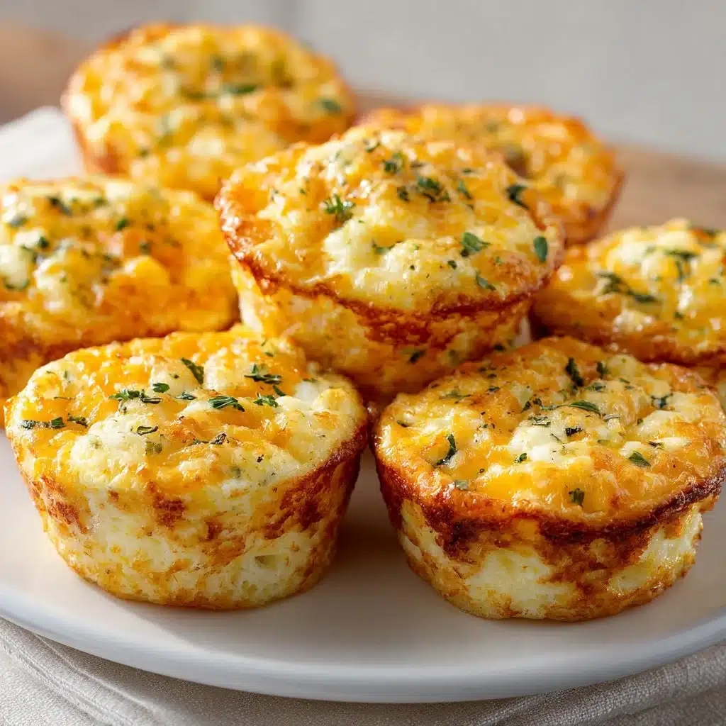 Cheesy Muffin Tin Cottage Cheese Egg Bites