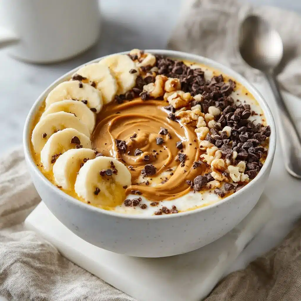Cottage Cheese Protein Power Bowl with fresh toppings and ingredients