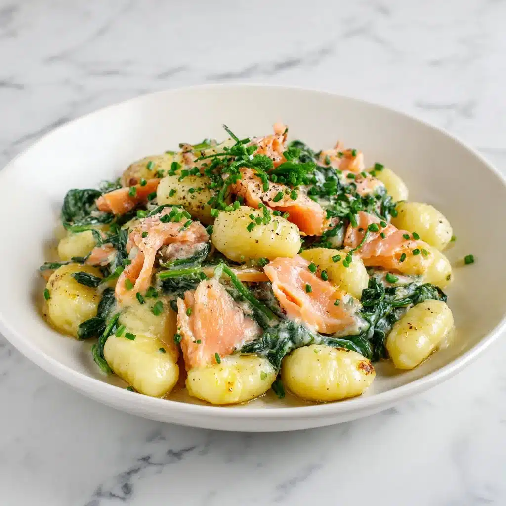 Delicious Smoked Salmon Gnocchi