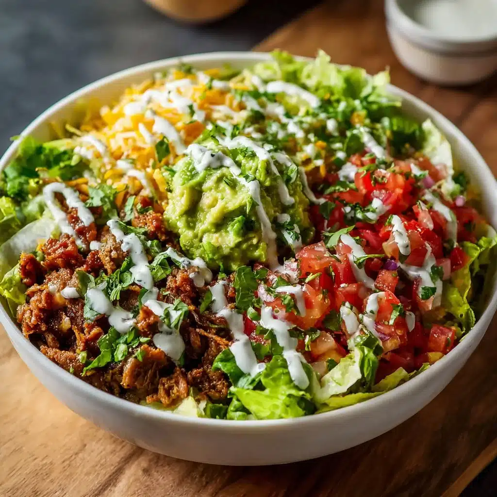 Easy low carb burrito bowl packed with protein for a quick breakfast
