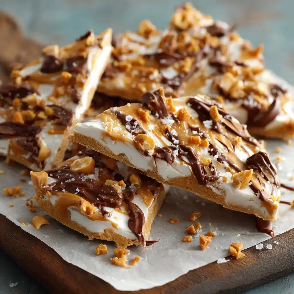 Delicious Greek Yogurt Bark topped with fresh fruits and nuts
