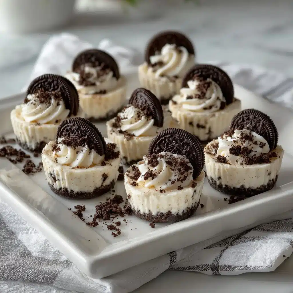 Indulge Guilt-Free: Healthy No-Bake Oreo Cheesecake Bites 4 Healthy No-Bake Oreo Cheesecake Bites Recipe