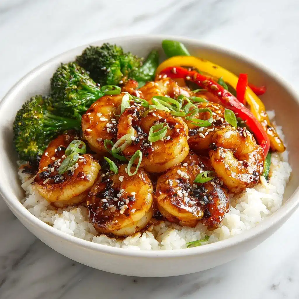 Honey Garlic Shrimp Bowls: Quick and Delicious Delight 4 Honey Garlic Shrimp Bowls