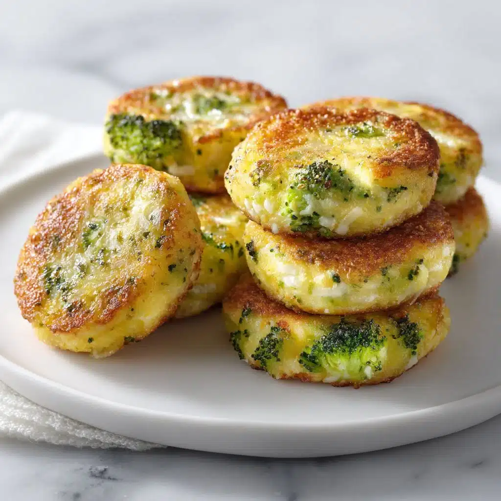 Low Carb Broccoli Cheese Rounds