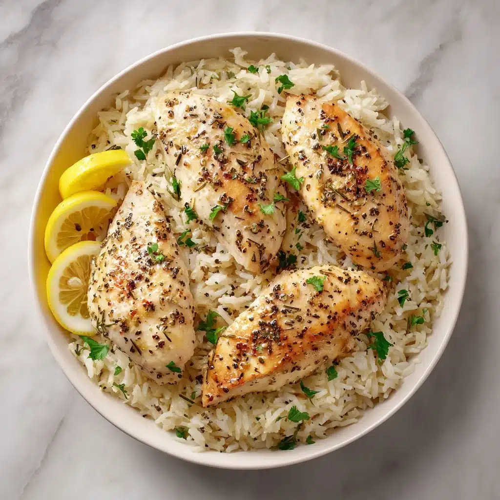 Slow Cooker Lemon Herb Chicken and Rice Recipe 4 Slow Cooker Lemon Herb Chicken and Rice