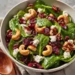 Cranberry Spinach Salad with Cashews and Goat Cheese 5 cranberry spinach salad with cashews and goat chee 2026 04 25 011840 1