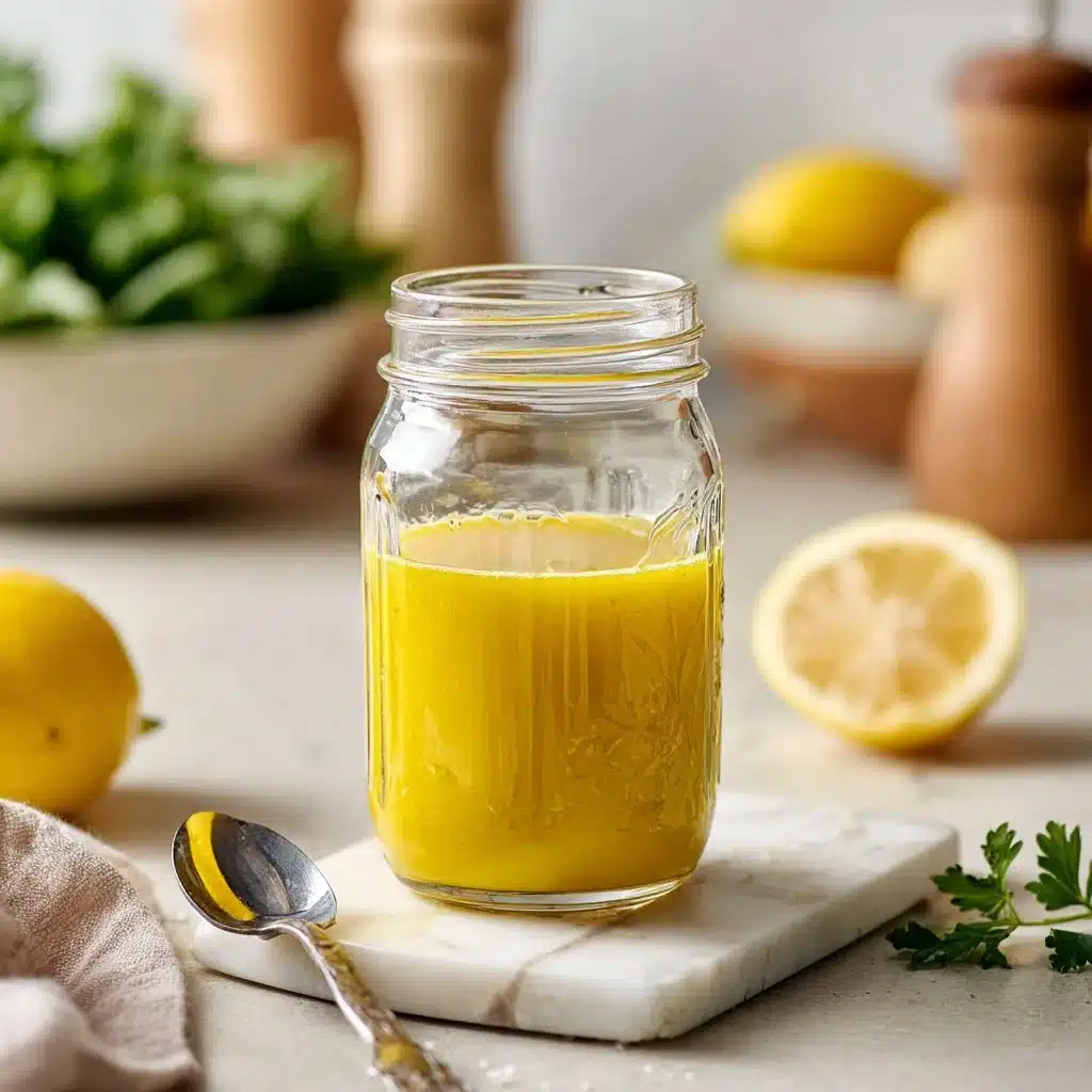Zesty and Bright Easy Lemon Vinaigrette Dressing Recipe 4 Easy Lemon Vinaigrette Dressing