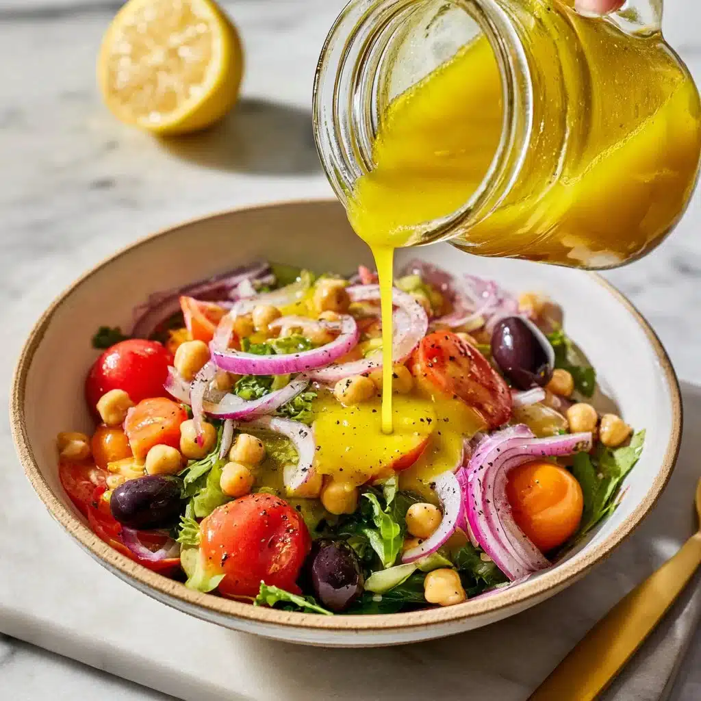 Lemon Olive Oil Salad Dressing