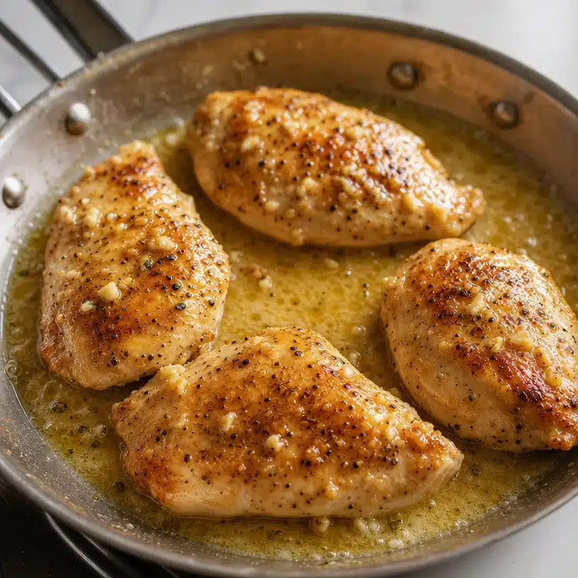 Lemon Garlic Chicken with Lemon Butter Sauce: Easy and Delicious! 4 Lemon Garlic Chicken with Lemon Butter Sauce