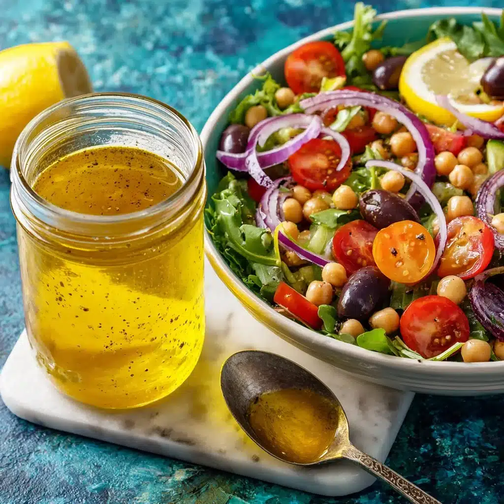 Refresh Your Salad Game with This Lemon Olive Oil Dressing 4 Lemon Olive Oil Salad Dressing