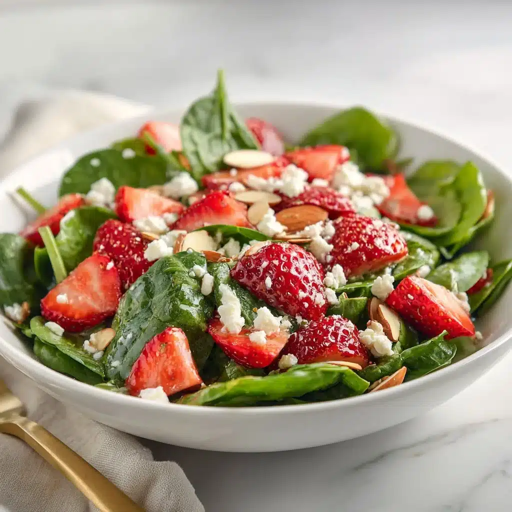 Delightful Paleo & Keto Strawberry Spinach Salad Recipe 4 Paleo & Keto Strawberry Spinach Salad