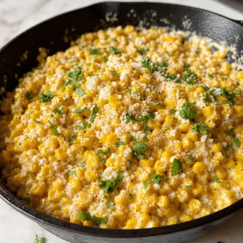 Skillet Mexican Street Corn